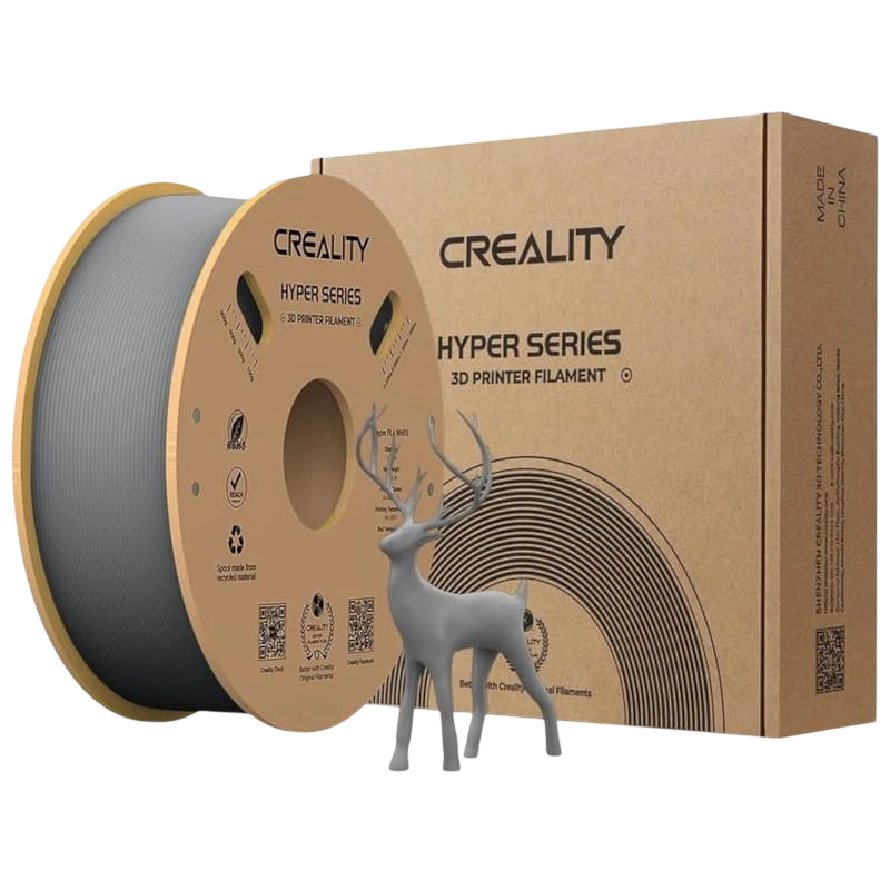 Creality Filamento Hyper PLA Cinza