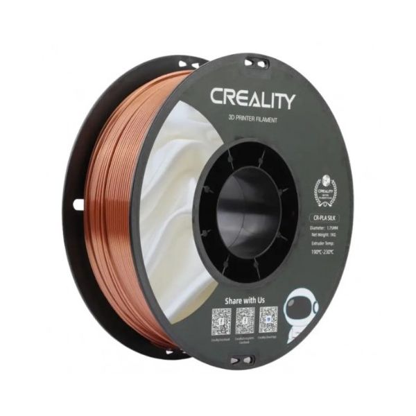 Creality Filamento para Impressora 3D CR-SILK PLA 1.75mm 1kg Red Copper