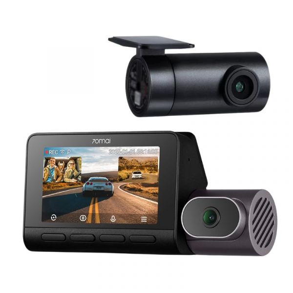 Xiaomi 70mai Câmera para Carro T800-41 4K Dual 4K Gravação Tripla