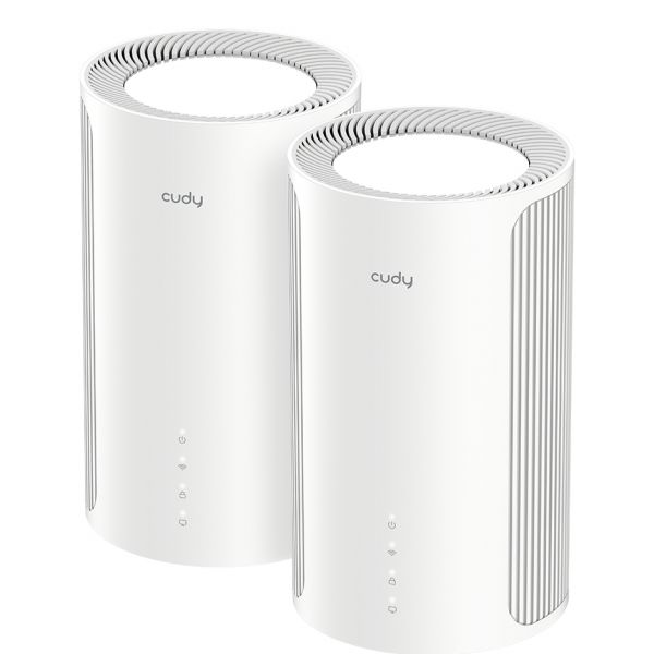 Cudy Sistema Mesh M11000 BE11000 Wi-Fi 7 Tri-Band Branco