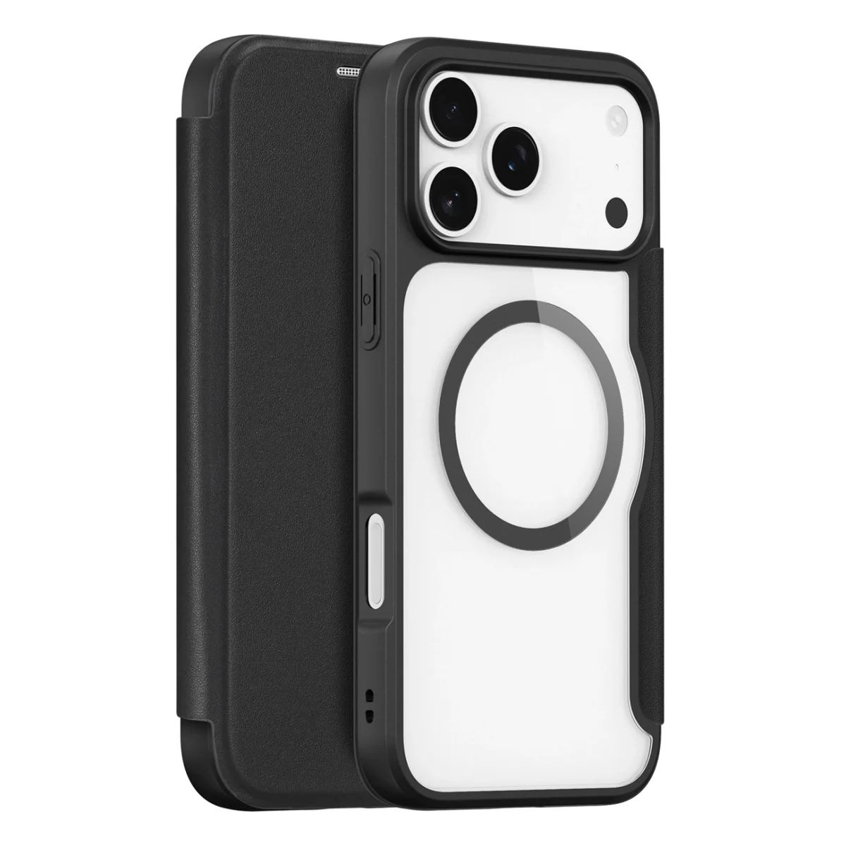 Capa iPhone 17 Pro Max Dux Ducis Skin X Pro Mag Preto