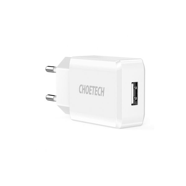 Choetech Carregador USB-A 10W C0029EU, Branco
