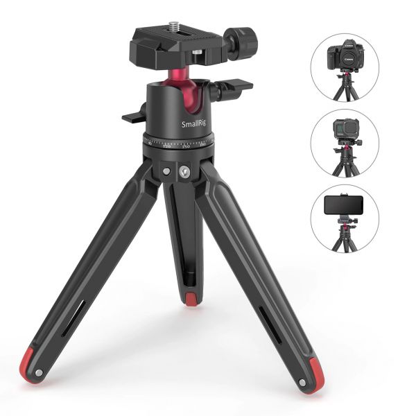 Smallrig 2664 Mini Tripé de mesa com Cabeça Panorâmica