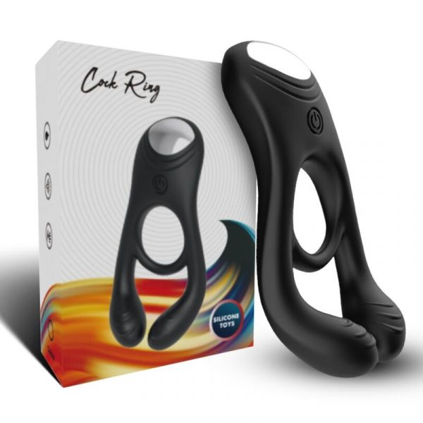 Armony Anel Vibrador Duplo Veyron para Casais Preto