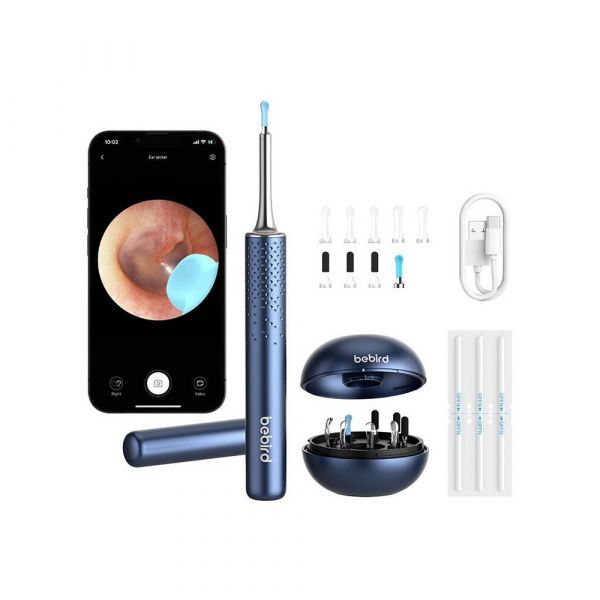 Bebird Aparelho Limpeza Ouvido Inteligente M9S Blue