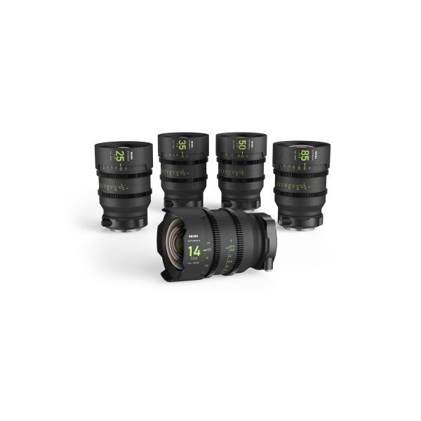 Objetiva NISI Kit de objectivas Cin?ma ATHENA Prime FF Montagem Sony E - NISIFR1000