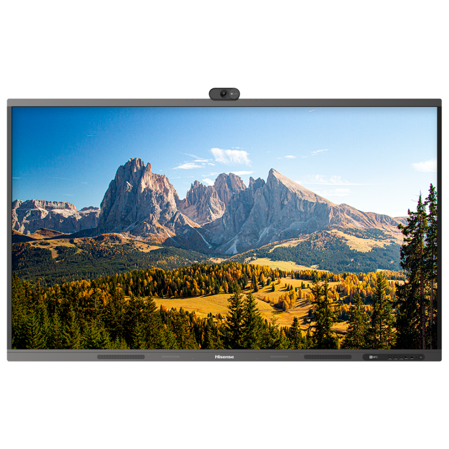 HISENSE MONITOR 75" 4K UHD D-LED 400CD TOUCH 55 POINTS ANDROID 13 WEBCAM 75WM6FE
