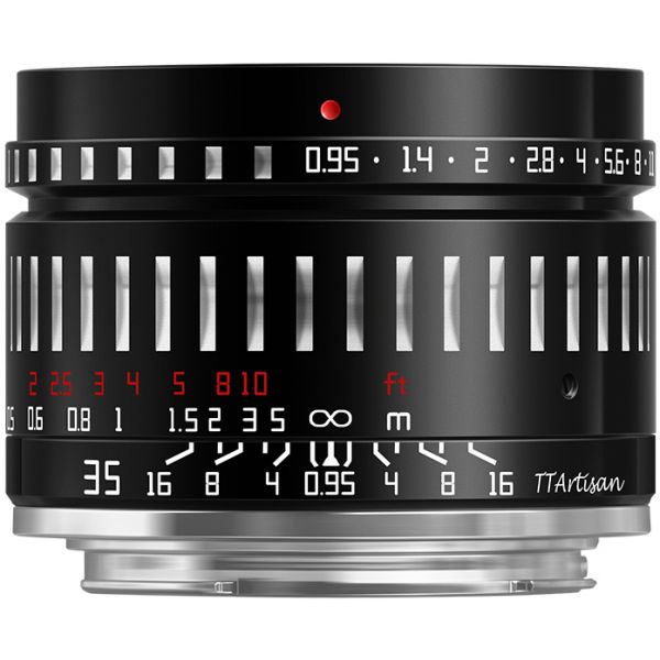 Objetiva TTARTISAN 35mm f/0.95 Nikon Z - TTARTISAN5095BSZ