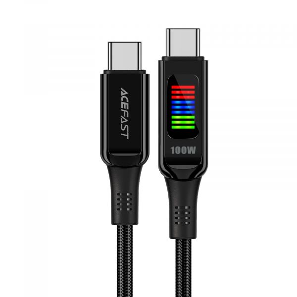 Acefast Cabo USB-C para USB-C 1.2m Black