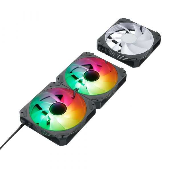 ABYSM ARCLIGHT 2.0 ARGB Kit de 3 120mm Black