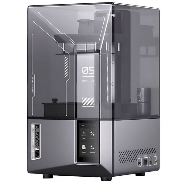 Elegoo Impressora de Resina 3D Mars 5 Ultra 7 9K Mono LCD (153 x 77 x 165 mm) - MARS5ULTRA