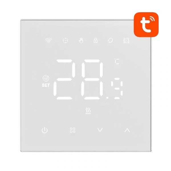 Avatto Termostato inteligente WT410-BH-3 A-W Caldeira a gás 3 A WiFi