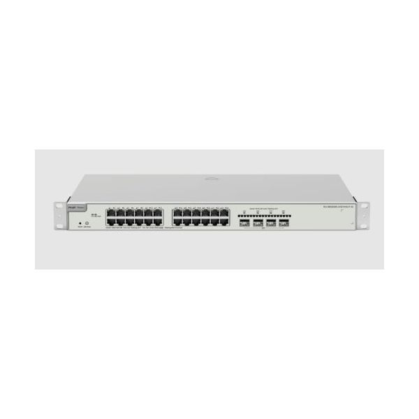 Ruijie Switch Gerenciado PoE Nuvem Camada 2+ 24x Gigabit 4x 10Gbps SFP+ RG-NBS3200-24GT4XS-P-V2