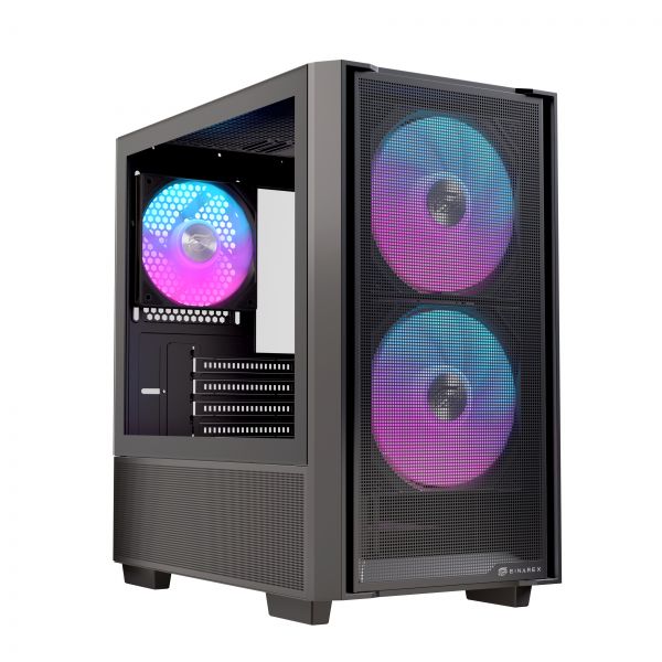Ilméx Pulse PM150 RGB Vidro Temperado Preta