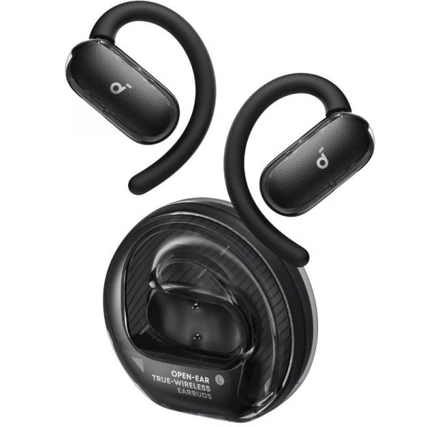 Soundcore Auriculares V40i Bluetooth 5.4 Open-Ear ANC Midnight Black