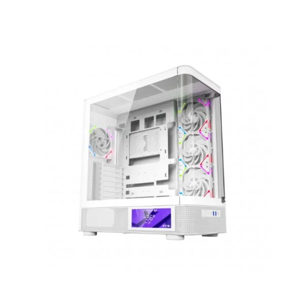 XYZ QUANTUM PRO ATX, Micro-ATX, Mini-ITX aRGB Branco