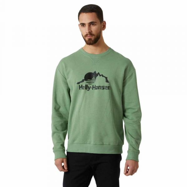 Helly Hansen Yu Crew 2.0 Sweatshirt Verde XL Homem