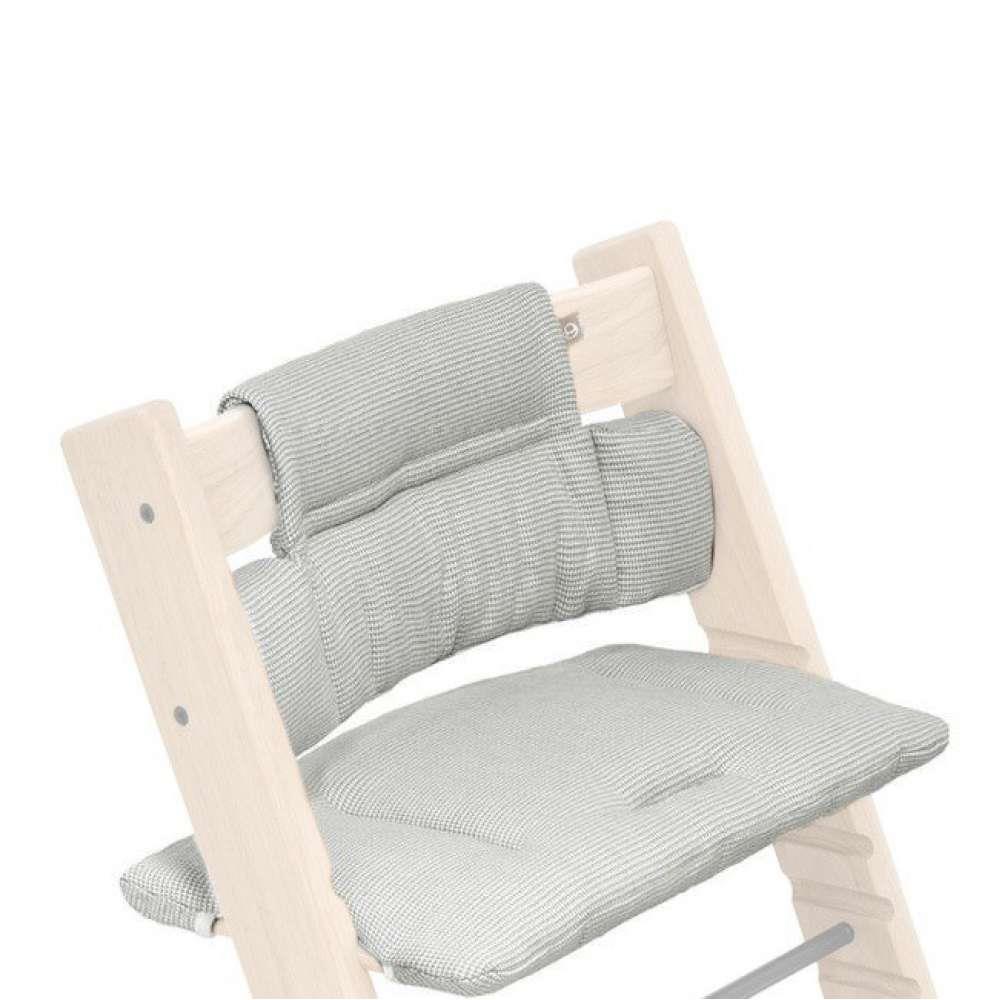 Almofada Clássica Nordic Grey para Cadeira da Papa Stokke Tripp Trapp