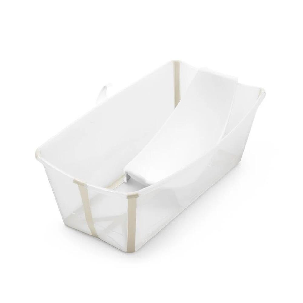 Pack Banheira Stokke Flexi Bath e Assento Sandy Beige