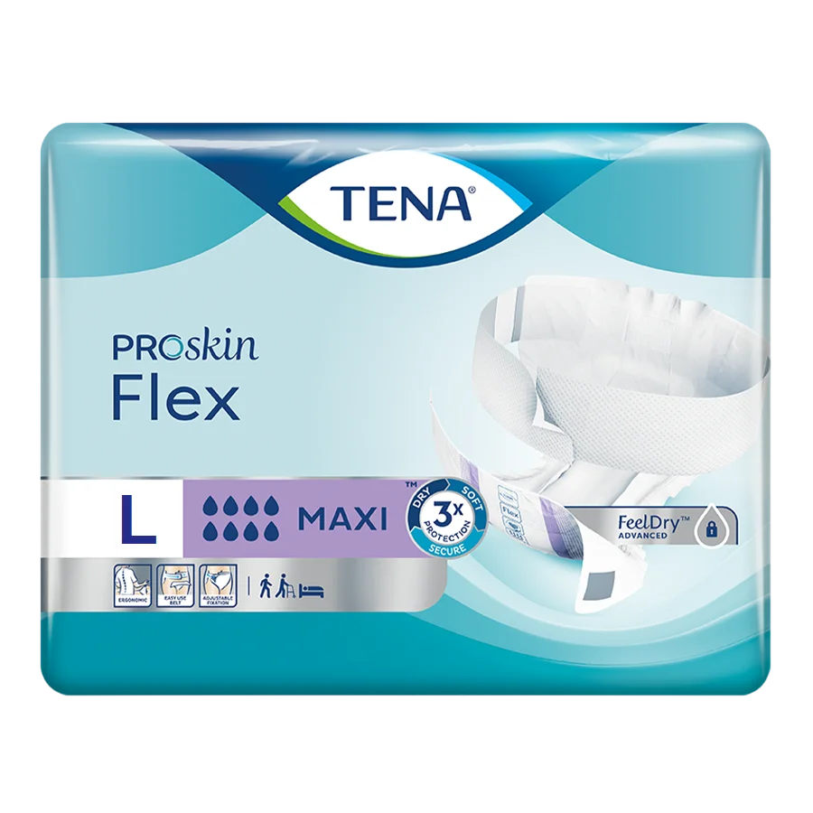 Tena Fraldas ProSkin Flex Maxi Tamanho L x22