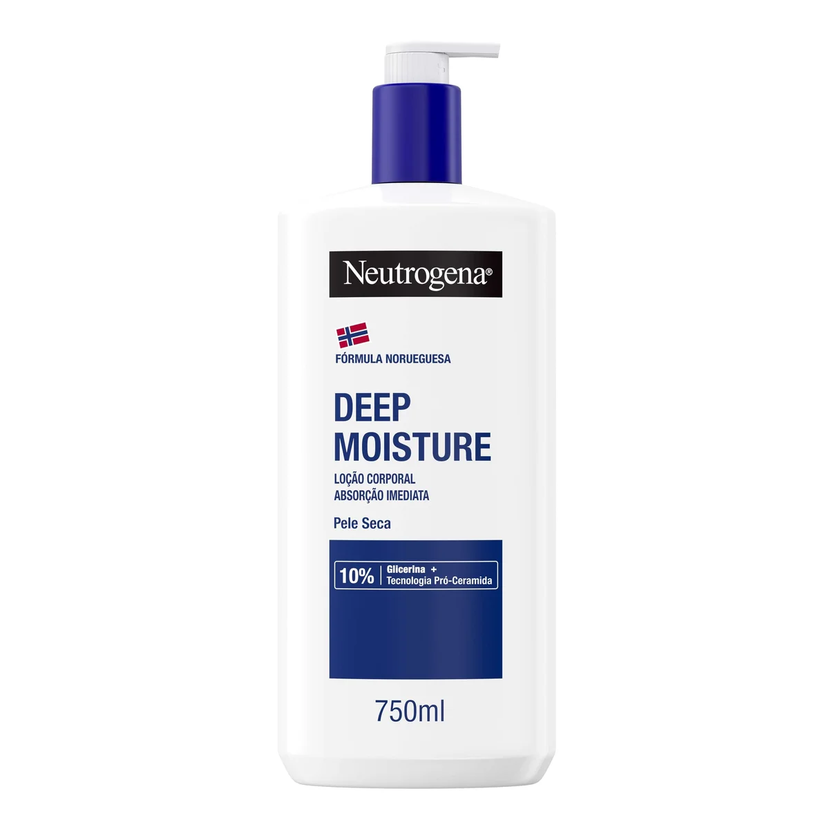 Neutrogena Loção Corporal Hidratação Profunda Pele Seca 750ml
