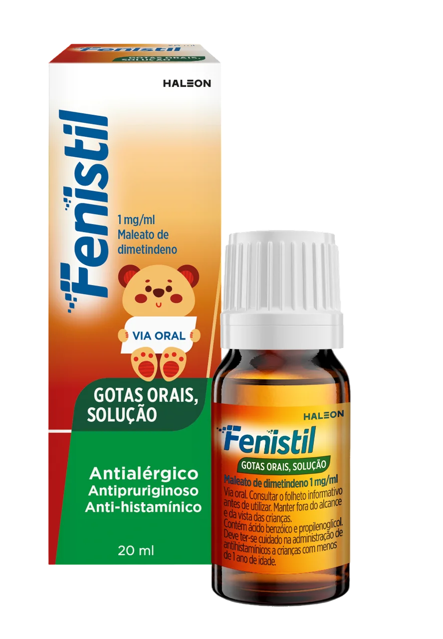 Fenistil, 1 Mg/Ml Solução Oral Gotas - 20ml