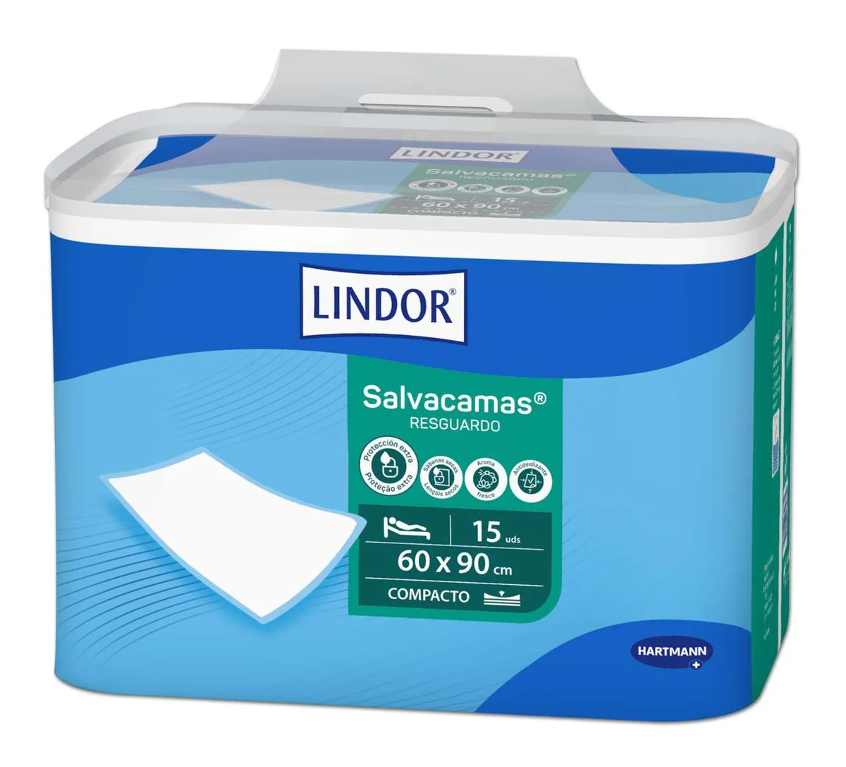 Lindor Ausonia Salvacamas 60x90cm 15 unidades