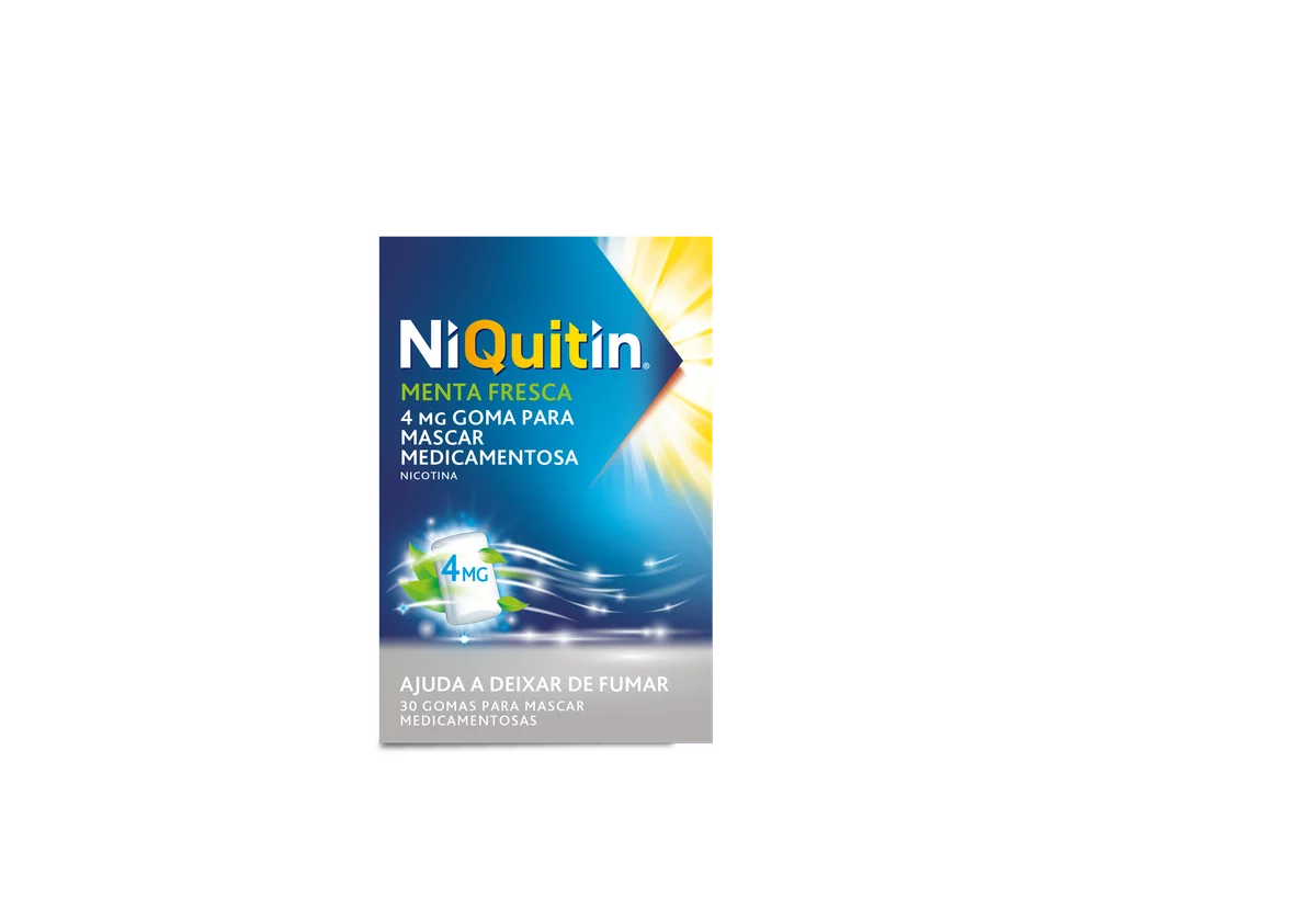 Niquitin Menta Fresca 4,0 Mgx30 Gomas Para Mascar