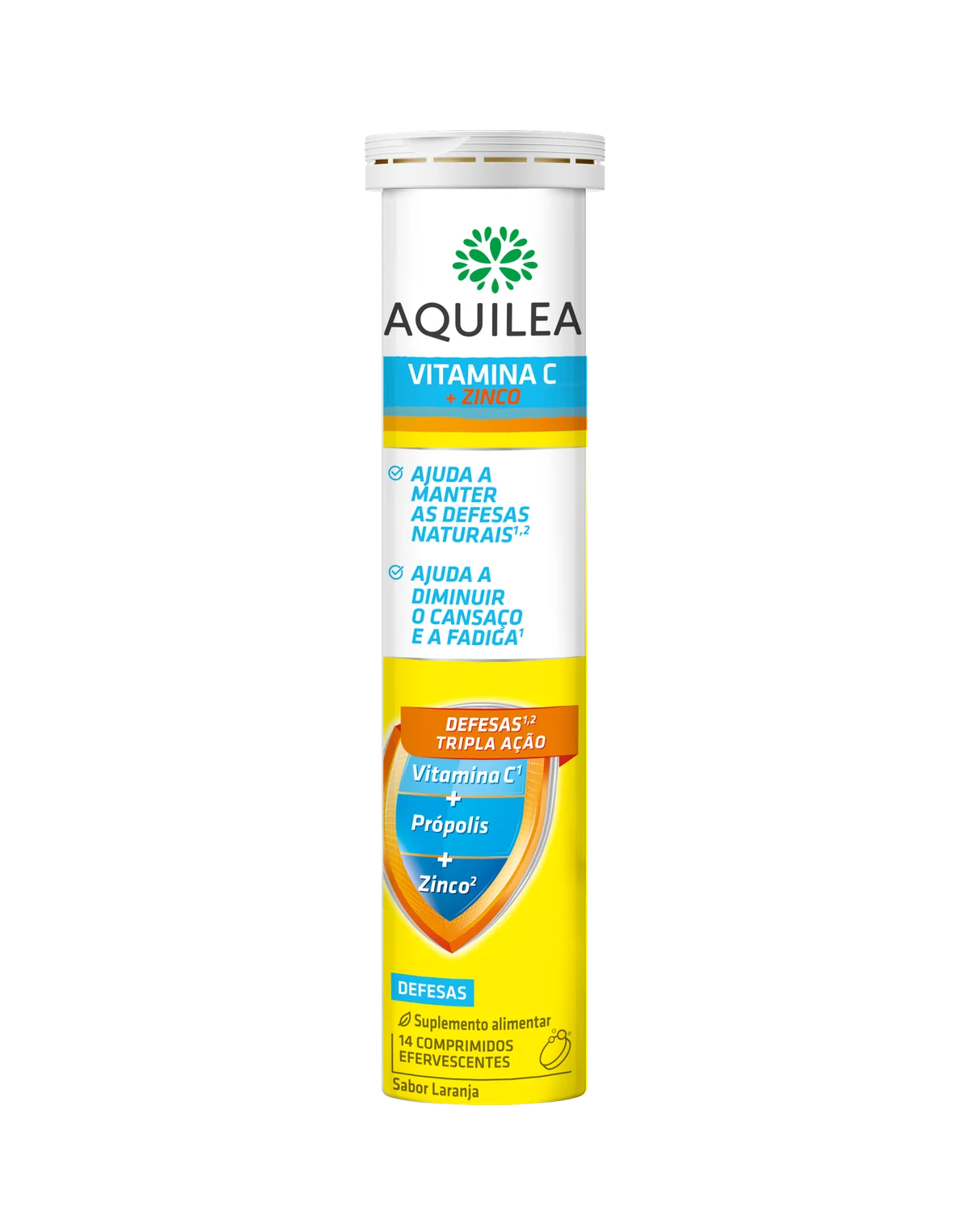 Aquilea Vitamina C + Zinco 14 Comprimidos Efervescentes
