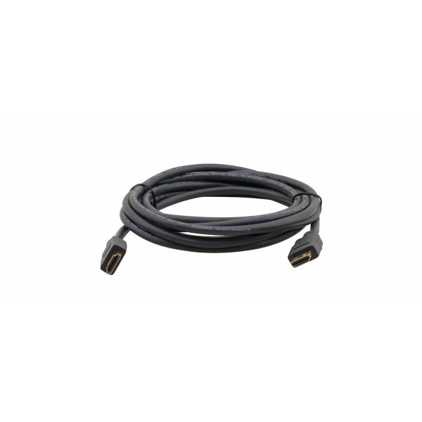 Kramer C-MHM/MHM-15 Cabo HDMI K-Lock Macho-Macho Alta Velocidade com Ethernet 4.6m Preto