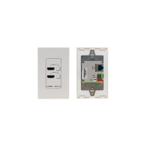 Kramer WP-211T Extensor HDMI HDBaseT 4K@60Hz PoE Branco