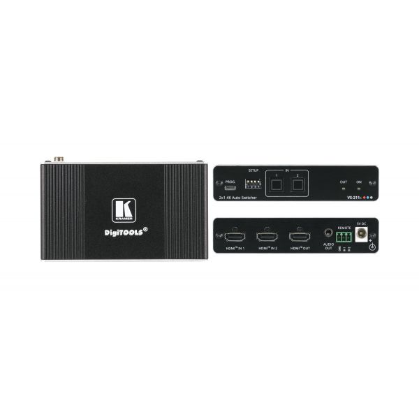 Kramer VS-211X Interruptor de Vídeo 2x1 4K HDR HDMI
