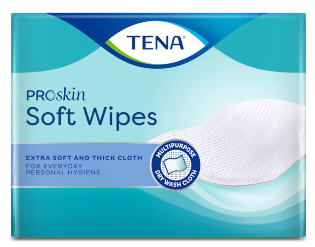 TENA ProSkin Toalhetes Suaves x 135