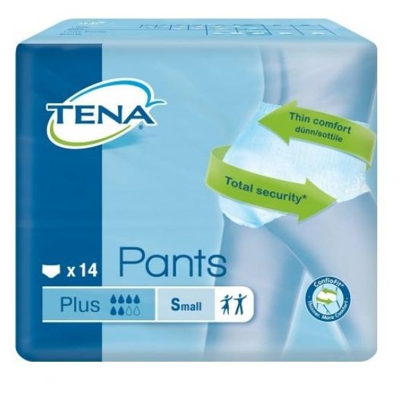 Tena Pants Cueca Plus S 14 Unidades