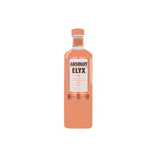 Absolut Vodka Elyx 1L