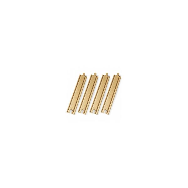 BRIO Long Straight Tracks - 33341