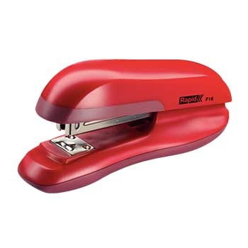 Agrafador 24/6 20 Folhas Rapid F16 Vermelho