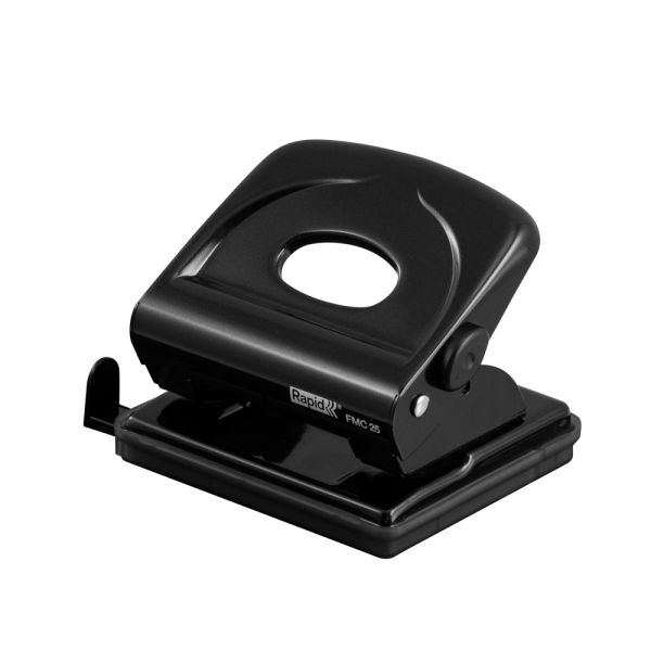 Furador C/ Régua 25Fls Preto Rapid FMC 25 - 42044
