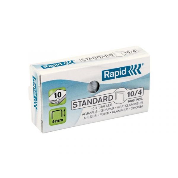 Rapid Agrafos Azul 10/4 Caixa 1000 - 24862900