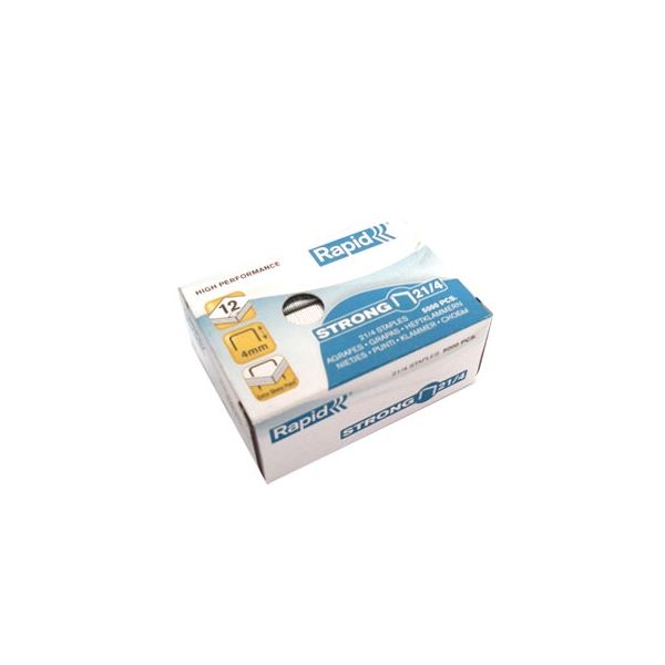 Rapid Caixa 5000 Agrafos nº 21/4