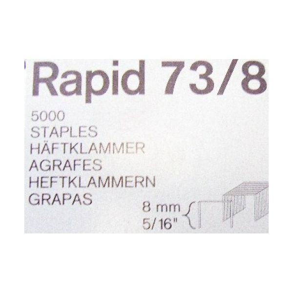 Rapid Agrafos 73/8mm Agrafador HD31 Cx. 5000 - 070650
