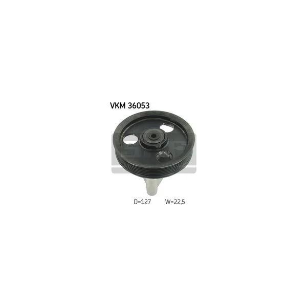 SKF - VKM 36053 - Polia de desvio/de guia, correia trapezoidal estriada - 7316572421642
