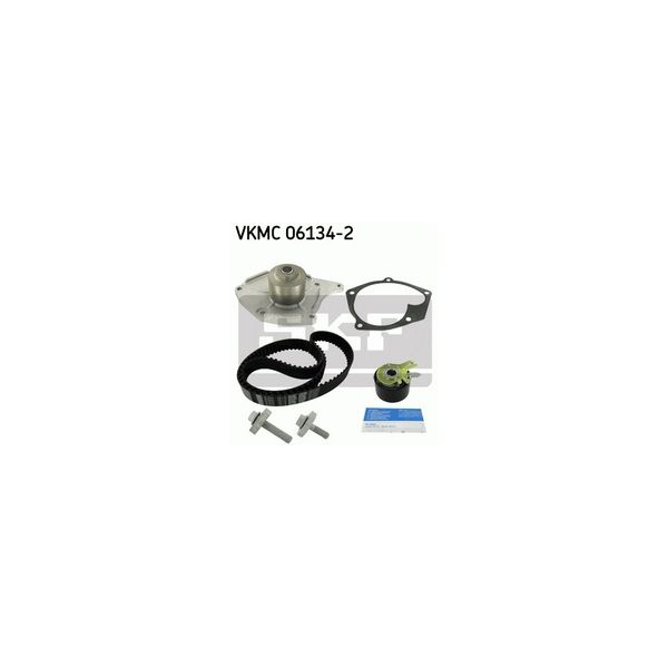 SKF - VKMC 06134-2 - Bomba de água + kit de correia dentada - 7316574945160