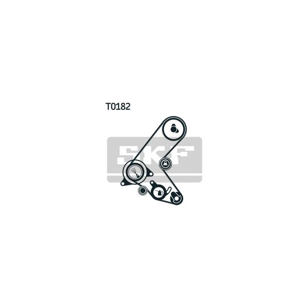 SKF Jogo de correias dentadas - 7316575470081