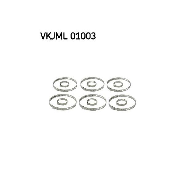 SKF Conjunto, Braçadeiras - VKJML01003