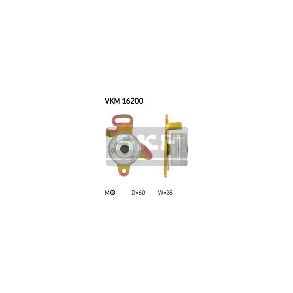SKF - VKM 16200 - Rolo tensor, correia dentada - 7316577649423