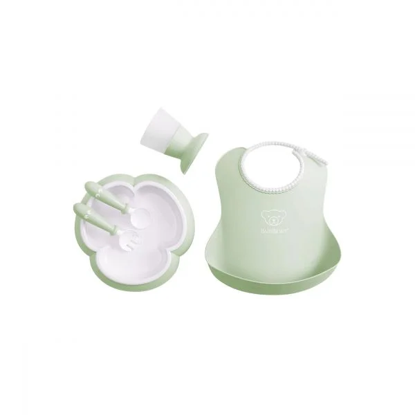 Babybjorn Loiça de 5 Peças para Bebé Verde Pastel