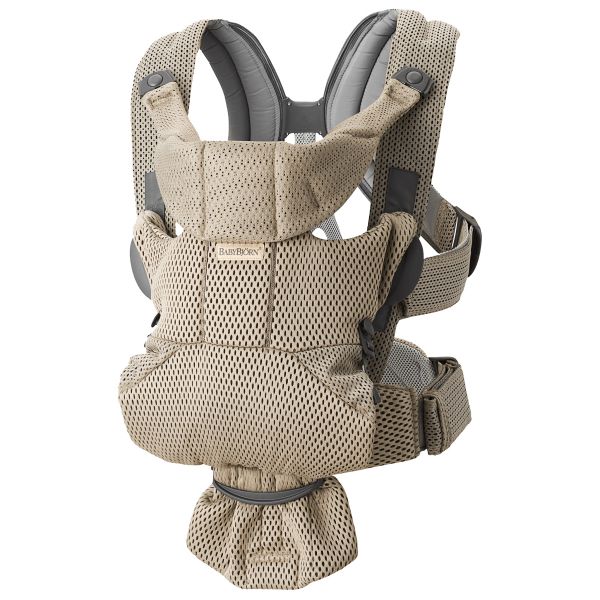 Babybjörn Mochila Porta-bebés Move Baby Carrier Grey Beige 3D Mesh