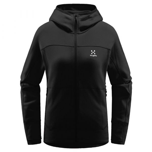 Haglofs Betula Full Zip Sweatshirt Preto M Mulher