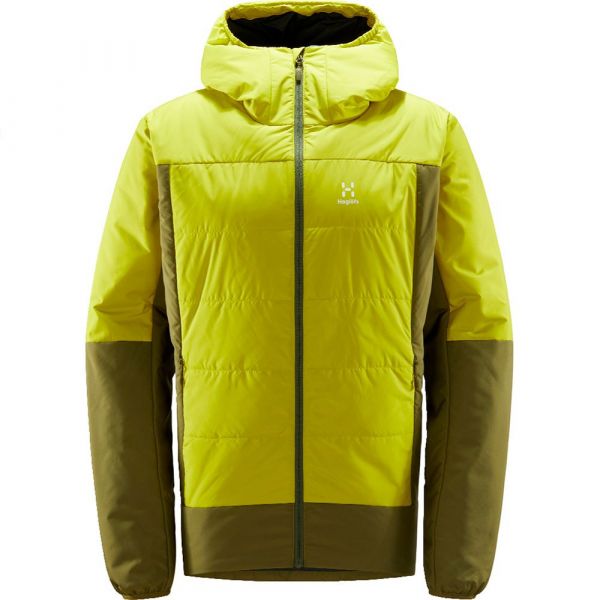 Haglofs Mimic Silver Jacket Verde,Amarelo M Homem